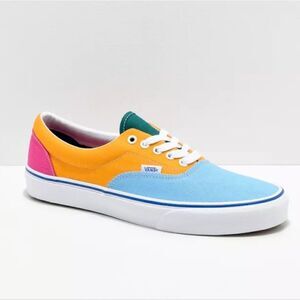 Vans Era Bright Color Blocked Skate Shoes